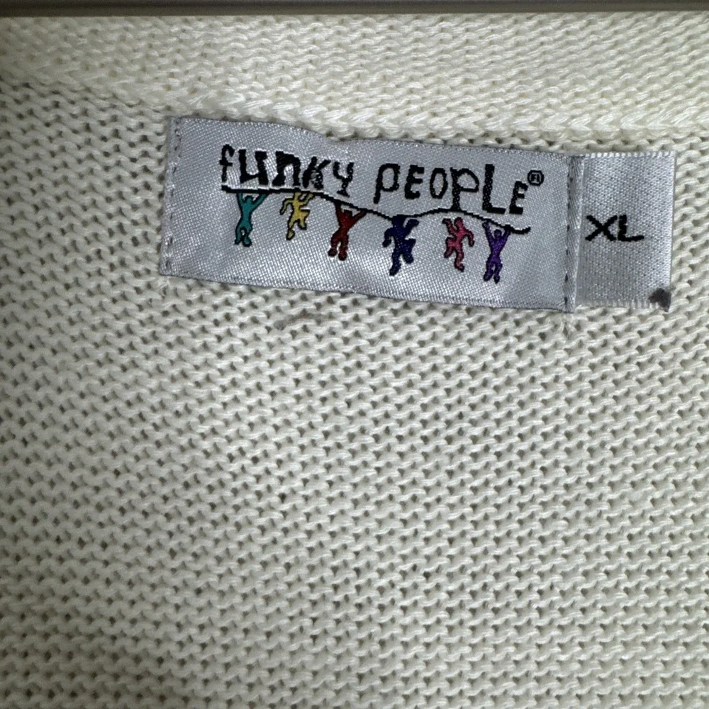 Funky People Retro Pattern Dress XL‎ vintage women Tie